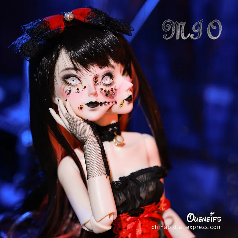 Ethnic Fashion Girls - Mio 1/4 Bjd bebek ShugaFairy Yüz