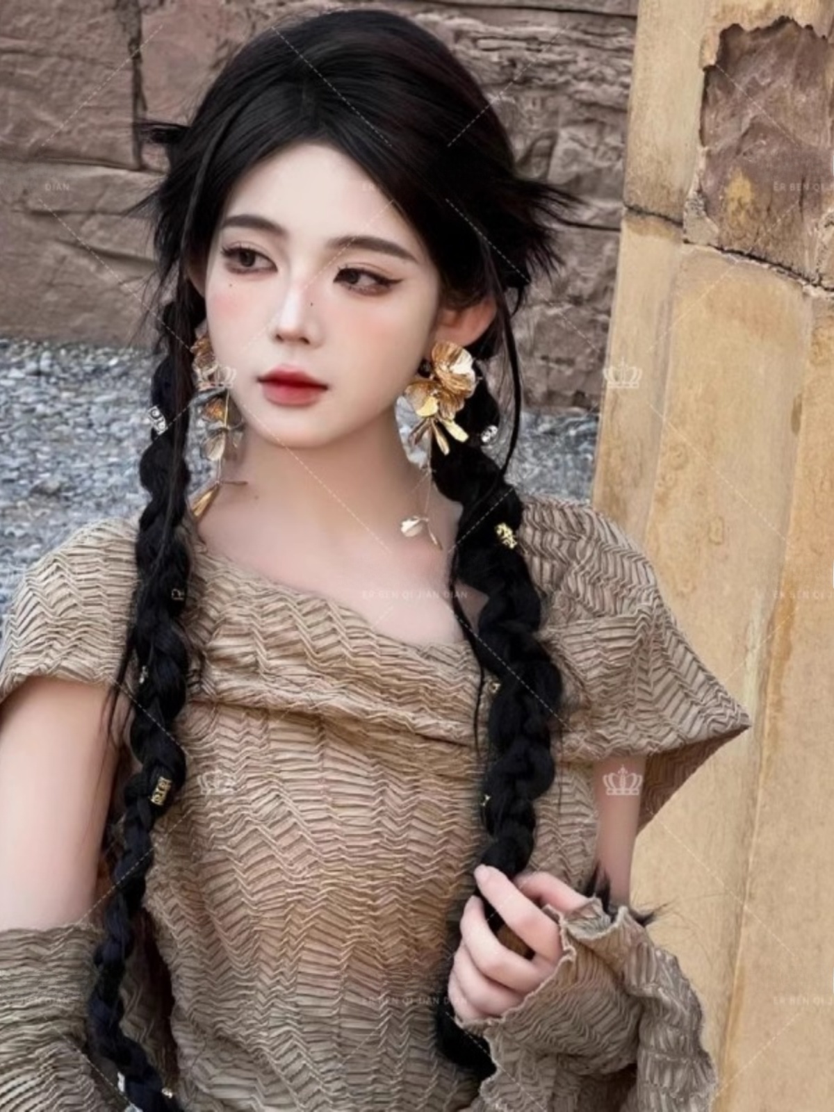 Çöl Temalı Uzun Elbise Kadın M - Ethnic Fashion Girls incelemesi ve fiyatı