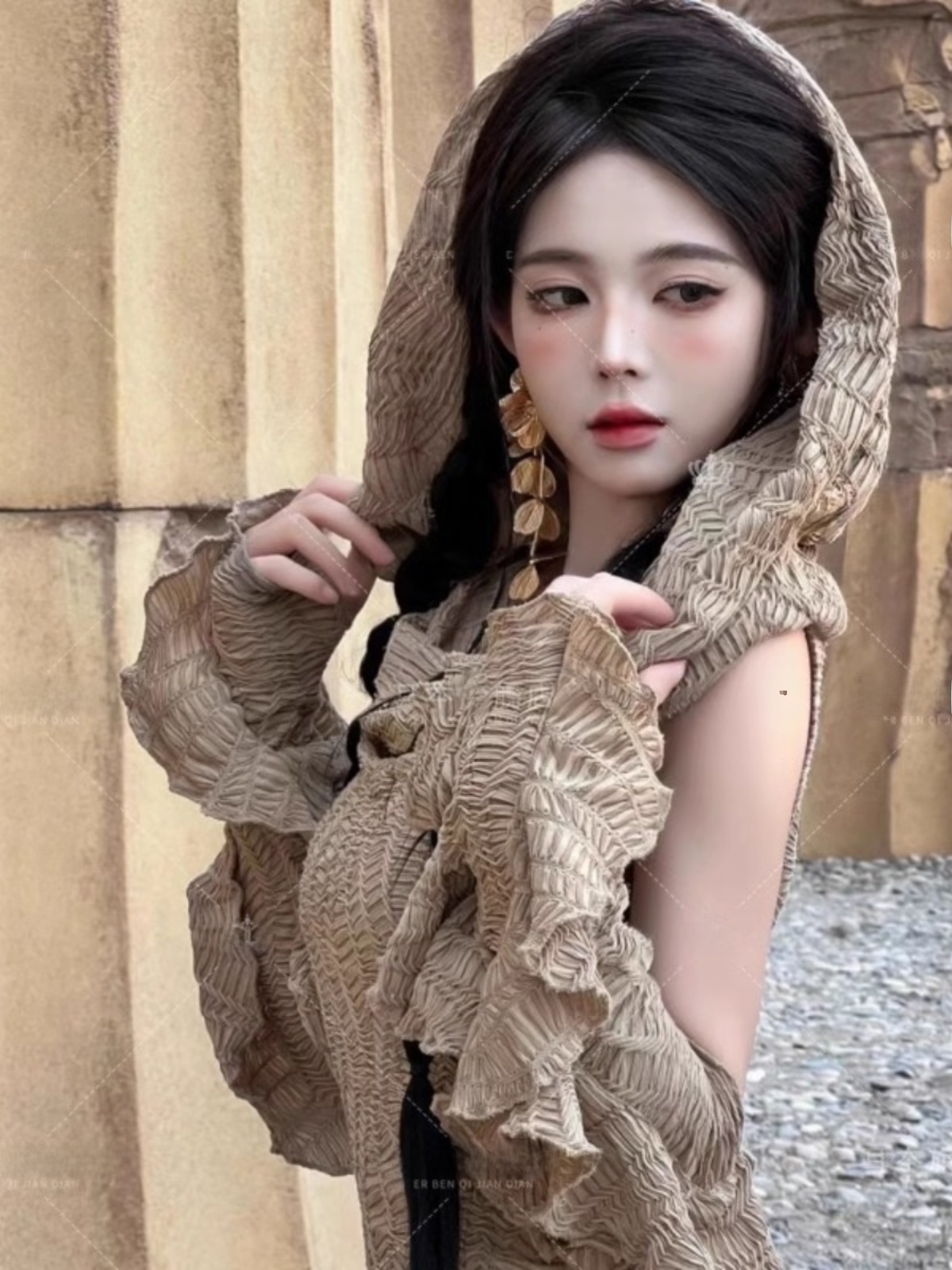 Çöl Temalı Uzun Elbise Kadın M - Ethnic Fashion Girls incelemesi ve fiyatı