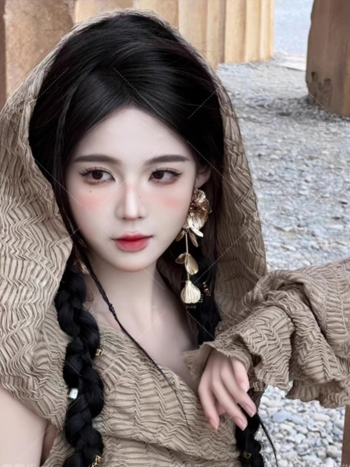 Çöl Temalı Uzun Elbise Kadın M - Ethnic Fashion Girls incelemesi ve fiyatı
