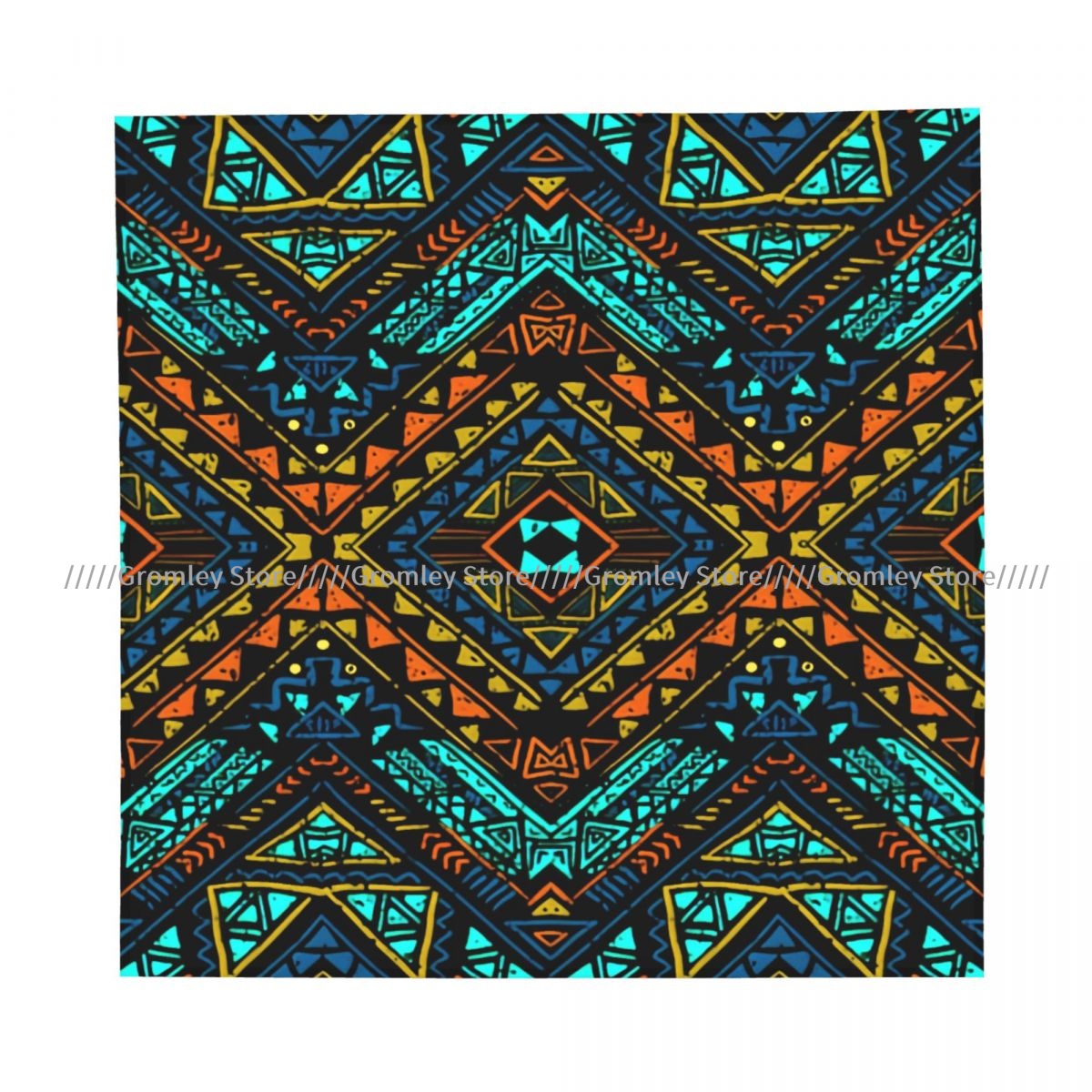 Boho Şık Etnik Aztek Kare Eşar - Ethnic Chic Fashion incelemesi ve fiyatı