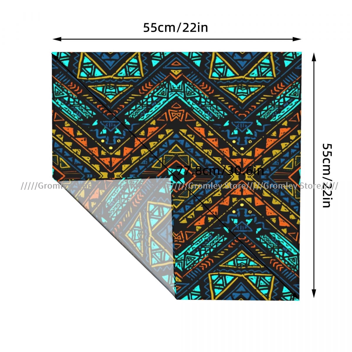 Boho Şık Etnik Aztek Kare Eşar - Ethnic Chic Fashion incelemesi ve fiyatı