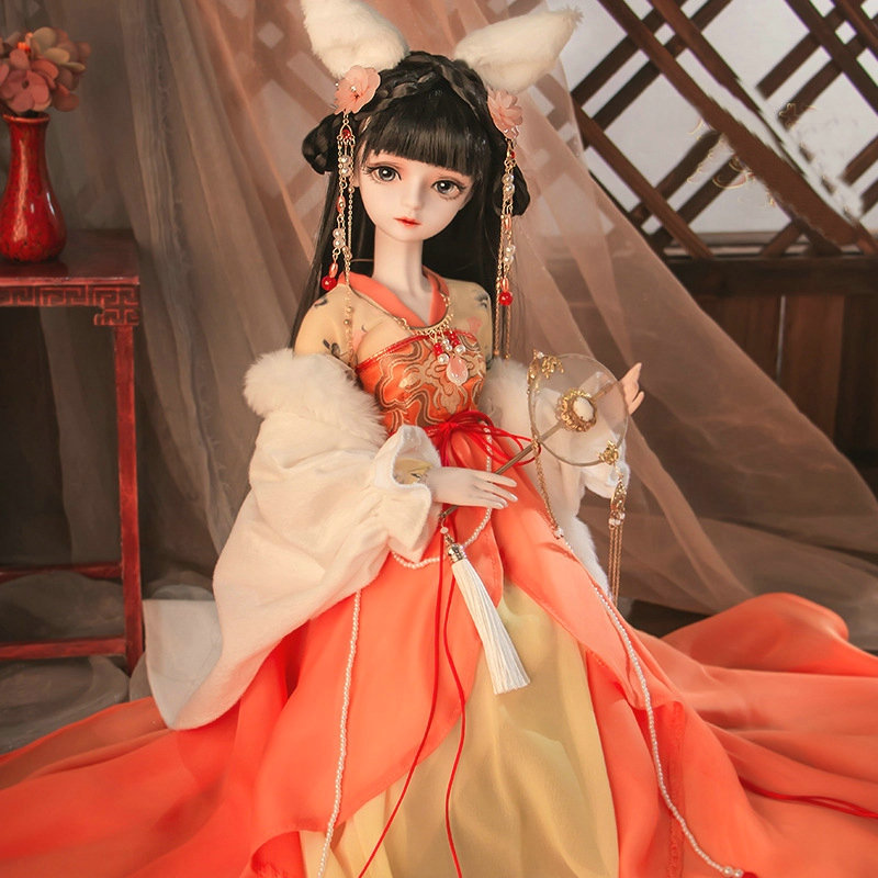 El yapımı 1/3 BJD Bebekler Tam - Ethnic Fashion Girls incelemesi ve fiyatı